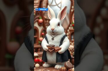 Chocolate day #pets #animals #cute #rabbit #funny #ai #funnyvideo #rabbitt #shortsvideo #chocolate