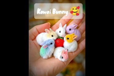 Super Cute Bunny in your palm! #pets #bunny #rabbit #cute