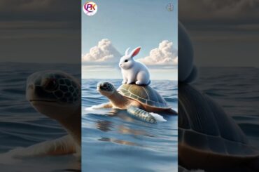 Heart touching sad story of rabbit and tortoise|#rabbit #tortoise #animalrescue #rescue #shorts