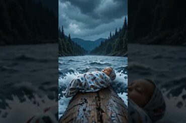 The kitten save a human child #cute #cute #rescue #kitten #human #animalrescue