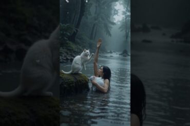 Part 2-Cat mother dedication her life for save child #cat #pet #cute #cutecat #cuteanimal #catsworld