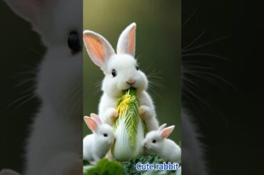Rabbit cute #rabbit #shorts #fyp #rabbitlover #cute #funnypet #pet #cat #animal #funny #funnyvideos