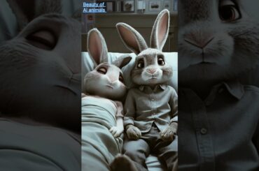 cute bunny Rabbit wife hospitalized#cute rabbit #cat #pets #catdance #dogdance #funny #kitten #viral