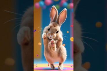 Cute bunny dancing APT #rabbit #bunny #cute #rabbitrescue #funny #apt