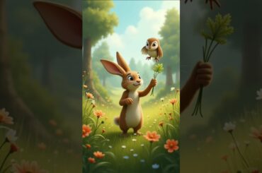 Rabbit adventure part 2 #animalrescue #animation #rabbitadventures #cuteanimal #shorts