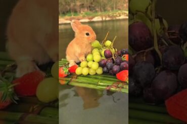 #fruit #animals #vegetables #cute #rabbit #eating #funny #rabit #pet #rabits #petrabbit #babyrabit