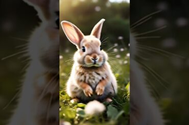 Rabbit watermelon #rabbit #cute #bunny