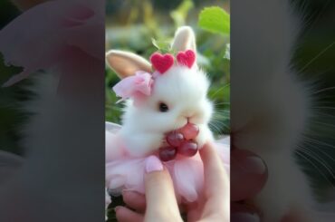 fairy cute bunny #rabbit #bunny #pet #rabbit #conejo #lapin #kaninchen #coniglio #pets #viralshorts