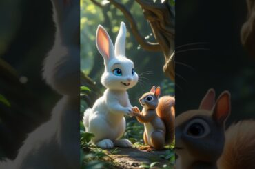 A Rabbit’s Magical Quest" #cute #rabbit #trending #cat #shorts