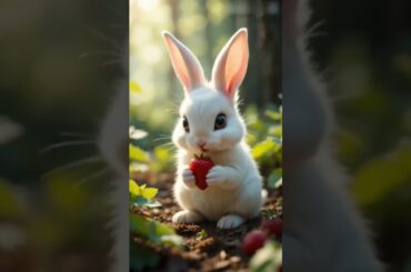 rabbing eating cute video #shorts #cute #rabbit #foryou #cuteanimal