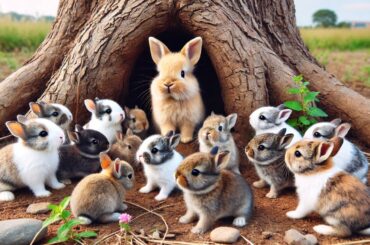 Most Adorable rabbit baby Live