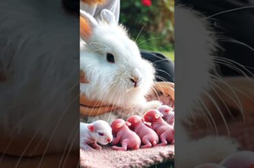 Rabbit growth - Baby animals 1 to 22 Days | Rabbit Newborn To 3 Weeks #animals #rabbit