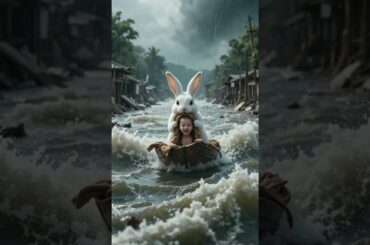 The White Rabbit's Miracle#rabbits #cartoon #funny #cuteanimal #cuterabbit