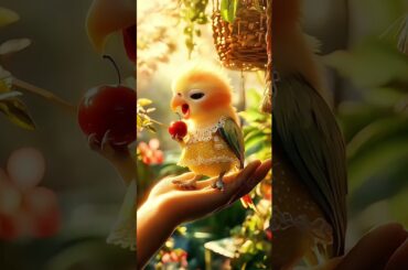 This Baby Bunny Eating Strawberries Will Melt Your Heart. #shorts #viral #cute