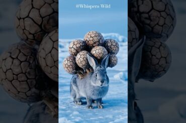 Tiny Courage: How a Polar Cub Saved a Hare from a Mysterious Burden #animalrescue #polarrescue #hare