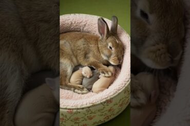 You Won't Believe What Mama Bunny Does with Her Babies