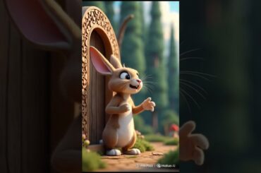 Should Henry Share His Burrow with Strangers? #cartoon #cuteanimal #cutepet #cute #rabbit