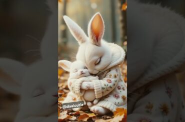 Cute rabbit cute baby #cute #kitten #rabbit #bunny #cat #funny