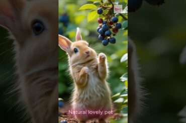 Adorable & Playful Berry Curious Bunny #cute #rabbit #animals #funny #cuteanimal #cuterabbit
