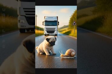 Brave Pug Fights to Protect the Cute Bunny That Rescued Him #story #cute #pug #rescue #cute animals