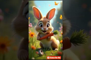 "Are Rabbits Smart?" #shorts  #cartoon #cuteanimal #cutepet #animation #cuterabbit