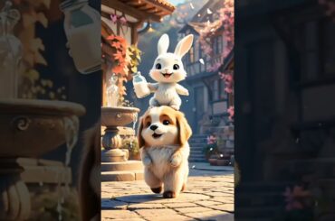 This Bunny Rides a Dog and Steals Everyone’s Heart!