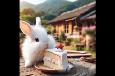cute rabbit eating #cute #animals #rabbit #pets #cuteanimals #shorts