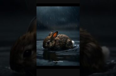 Baby Rabbit’s Emotional Rescue Story New Video TinyPawFilms shorts #shorts