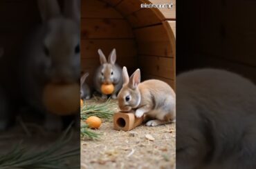 Funny and Cute Baby Bunny Rabbit Videos - Baby Animal Video #animals #viralvideo #youtube #shorts