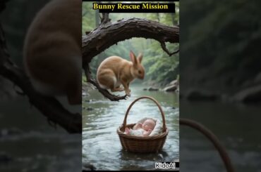 Bunny Rescue Cute Baby #BunnyRescue #CuteAnimals #AnimalRescue