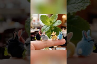 Leaps of Tenderness: Bunny’s Adorable Moments with Mint #cute #rabbit #pets #ai #shorts #youtube