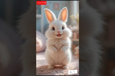 "The Cutest Bunny Wakes Up in the Morning! | FluffBubble"                  #cute #bunny #cutebunny