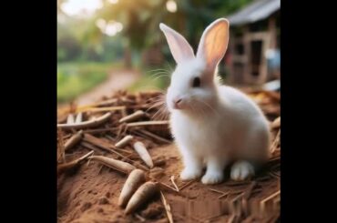 Cute rabbit funny moment #rabbit #funny #cute #animals