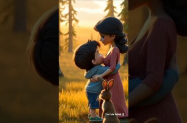 A little cute rabbit save the little child#RabbitRescue #CuteAnimals#AnimalRescue