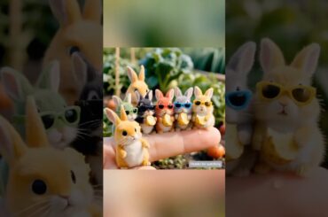 Soft Moments in Potato Aroma: Bunny’s Healing Routine #cute #rabbit #pets #ai #shorts #youtubeshorts