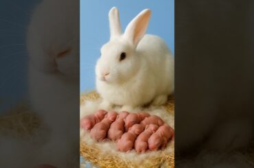 Rabbit growth journey - Baby Animals 1 To 22 Days