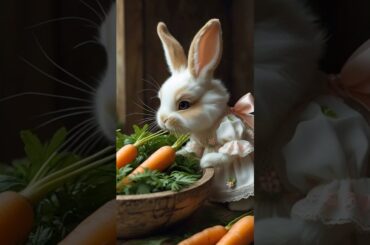 NO APPETITE #ai #bunny #cuteanimal #cute #cutebunny #rabbit #cutepet #animals #shorts