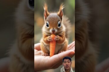 #squirrel #pets #funny #animals #cute #rabbit #bunny #cutebunny #rabbitbaby #wheatgrass #memes #ai