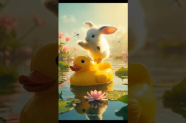 cute rabbit fly dance. Cute pet debut plan. Pastoral cute pet. cute pet in the countryside