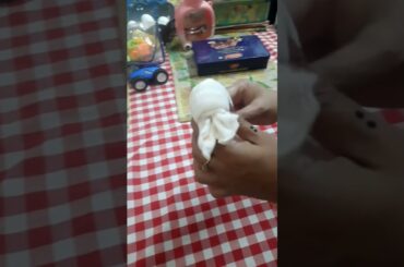 small#cute#baby#rabbit#with#hanky#idea