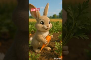 a cute rabbit #ai #virat #animeshorts
