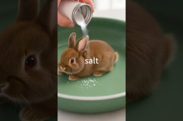 cook the bunny #funny #cute #bunny