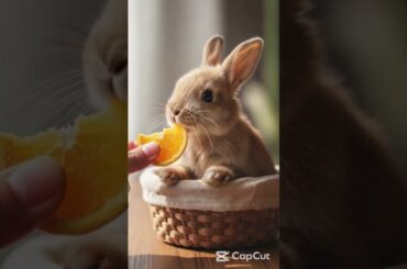 Cute rabbit's eating show #cutecartoon #cute #rabbit #shortvideo