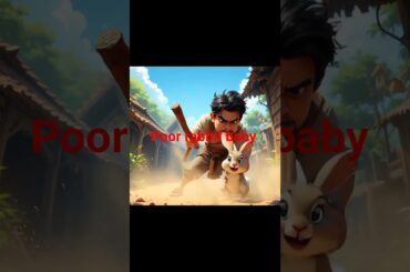 poor rabbit #funny #emotional #cute rabbit