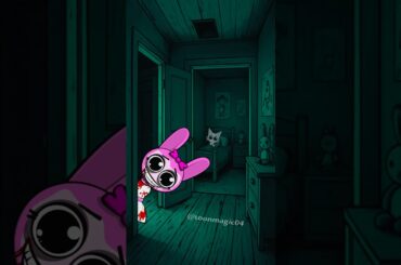This Cute Bunny Has A Dark Surprise!" #sprunki #funny #animation