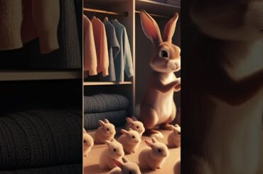 Bunny Founding a New Fluffball Colony in the Closet | Cute Rabbits Compilation