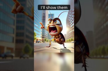 Bunny & Cockroach Revenge Against Bullies - PART 2 #funny #cute #bunny #cockroach #cartoon #revenge