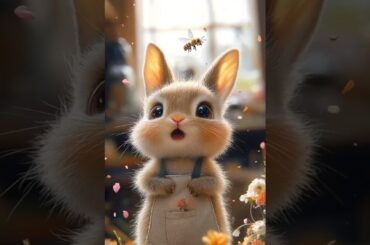 Cute bunny #bunnystory#cuteanimals #tendingvideo #animation