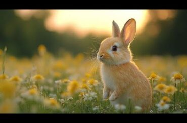 Cute Rabbit Eating funny moment #wildlife #rabbit #cutebunny