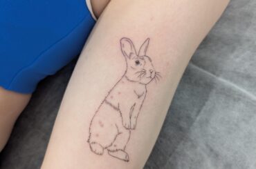 My new Dutch bunny tattoo